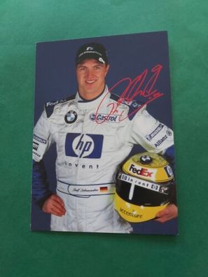 Ralf Schumacher , Formel 1 , Motorsport , Autogrammkarte , BMW Williams