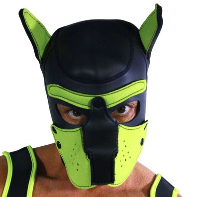 Rude Rider Neoprene Puppy Hood Yellow