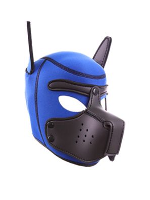 Rude Rider Neoprene Puppy Hood Blue/Black