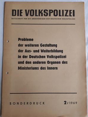 Die Volkspolizei Sonderdruck 1969