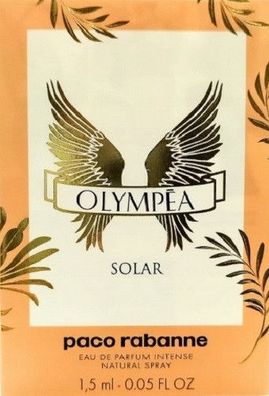 Paco Rabanne Olympea Solar 1,5ml Eau de Parfum Damen Duft Natural Spray - Reisegröße