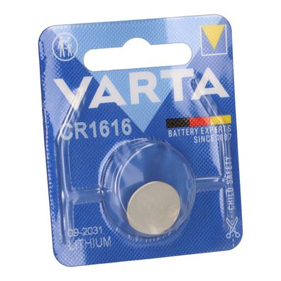 VARTA CR1616 Lithium-Knopfzelle 3V