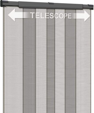 Ausziehbarer Teleskop-Insektenschutz 130 x 250 cm