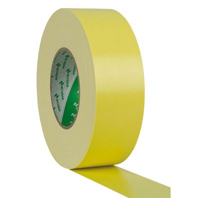 Nichiban Gaffa Tape Gelb - 50 mm / 50 m