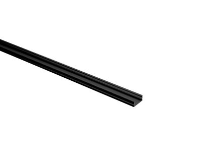 Eurolite U-Profil 20mm für LED Strip schwarz 2m
