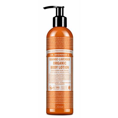 Dr Bronners Orange Lavender Lotion 240ml