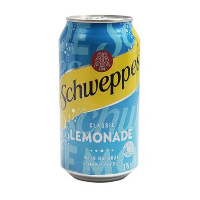 Schweppes Lemonade Can - Australian Import 375 ml