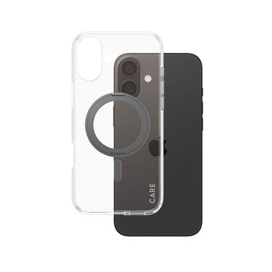 CARE Case Feature Black Kickstand MagSAFE iPhone 16 Plus