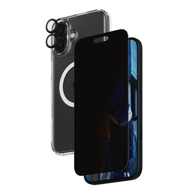 PanzerGlass 3-in-1 Privacy Protection iPhone 16 Plus