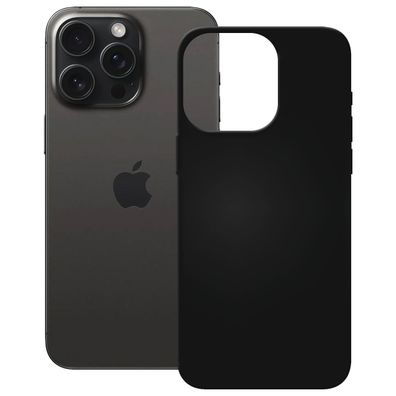 PEDEA Soft TPU Case für Apple iPhone 16 Pro -black