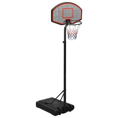 vidaXL Basketballständer Schwarz 237-307 cm Polyethylen