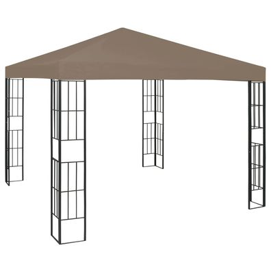 vidaXL Pavillon 3x3 m Taupe