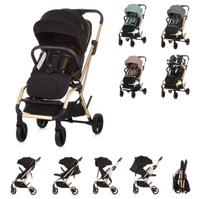 Chipolino Kinderwagen, Buggy Twister 360 Grad drehbar, Rückenlehne verstellbar