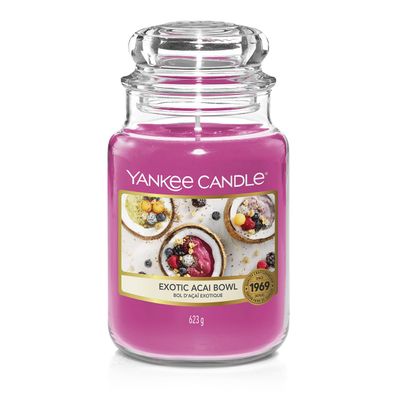 Yankee Candle Exotic Acai Bowl Duftkerze Großes Glas 623 g