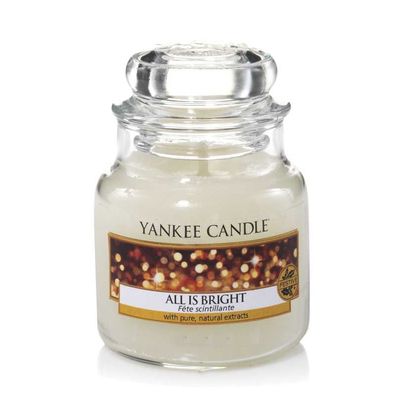 Yankee Candle All Is Bright Duftkerze Kleines Glas 104 g