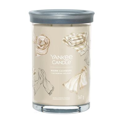 Yankee Candle Warm Cashmere Signature Duftkerze Tumbler 567 g