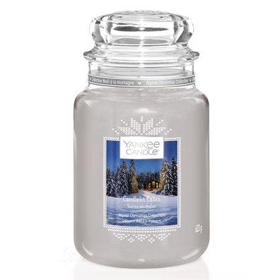 Yankee Candle Candlelit Cabin Duftkerze Großes Glas 623 g