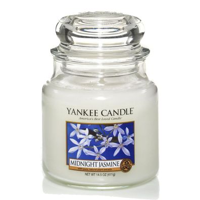 Yankee Candle Midnight Jasmine Duftkerze Mittleres Glas 411 g