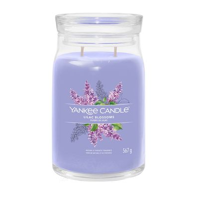 Yankee Candle Lilac Blossom Signature Duftkerze Großes Glas 567 g