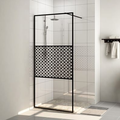 vidaXL Duschwand für Begehbare Dusche mit Klarem ESG Glas 100x195 cm