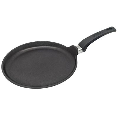 Eurolux Guss Crêpes-Pfanne 28cm Induktion Aluguss Antihaft Bratpfanne Teigpfanne