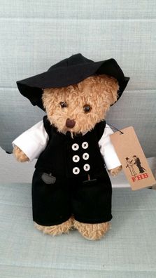 FHB Zunft Teddy "Eddy" Teddybär mit Zunftkleidung Art.87800 (Gr. 35cm)