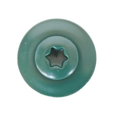 Spenglerschrauben Spenglerschraube RAL 6005 TX A2 DS 15mm 4,5x 35mm