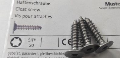 Haftenschraube Scheibensenkkopf 4,9 x 24mm Vollgewinde