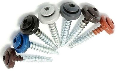 Trapezblech Schrauben Spenglerschrauben TORX Selbstbohrende Schrauben 4,8x20mm