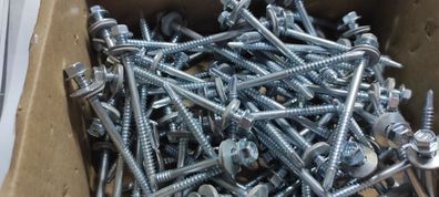 Fassadenschrauben Trapezblech Schrauben Stahl?Stahl für Stahl UK 5,5x80mm