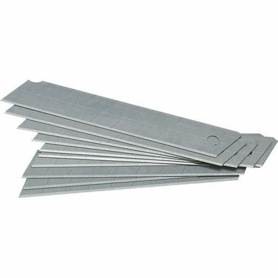 10 Abbrechklingen 18mm Breit Trapezklingen Cuttermesser Dachdecker EKM110A