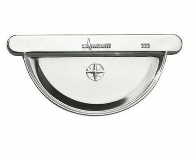 Zambelli Titanzink Rinnenboden Uniboden Steckboden Kopfstück 5-10tlg. Dachrinne