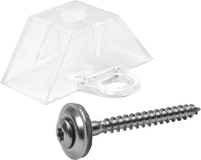 Abstandhalter Kunststoff 35/207 Trapezblech Lichtplatten + 65mm Spenglerschrauben