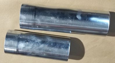 Passstück f. Regenrohr Fallrohr Ablaufrohr Titanzink Zink vers. Längen Ø80mm