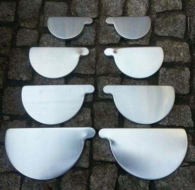 Titanzink Rinnenboden Lötboden Steckboden Kopfstück 6-10tlg