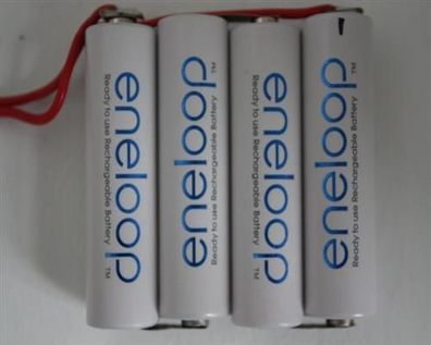 Eneloop-Akkupack4,8V/2000mAh Mignon F4x1 4er Reihe BEC Empfänger