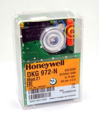 Honeywell Gasfeuerungsautomat Steuergerät DKG 972-N Mod.21 | 0432010 DKG 972 N