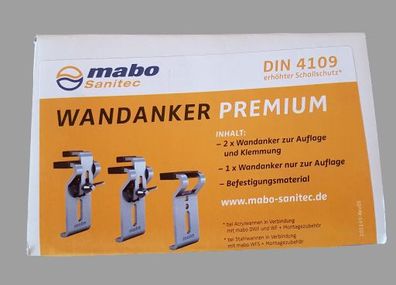 Wannenanker Mabo sanitec Wandanker Premium Art. Nr.101401