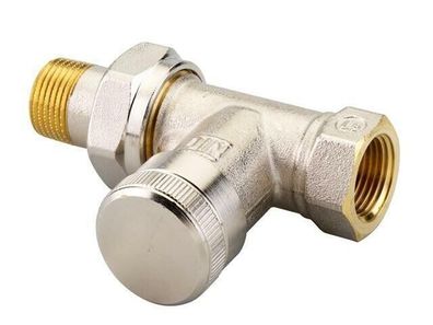Danfoss Rücklaufverschraubung RLV 20 R 3/4" Durchgang vernickelt 003L0146