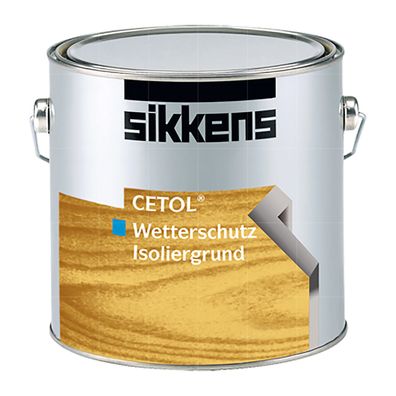 Sikkens CETOL Wetterschutz Isoliergrund 1 LTR weiss deckende Grundierung Holzprimer