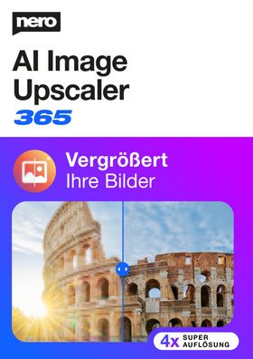 Nero AI Image Upscaler 365 - Jahreslizenz - PC Download Version