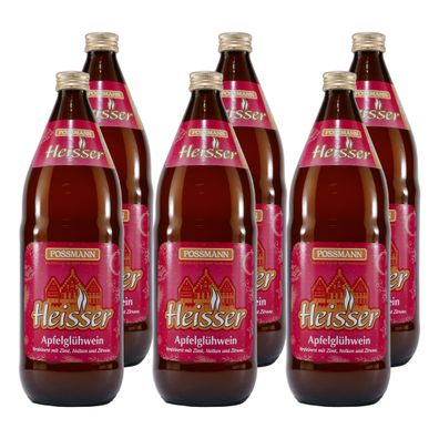 Possmann Heißer Apfelglühwein (6 x 1,0L)