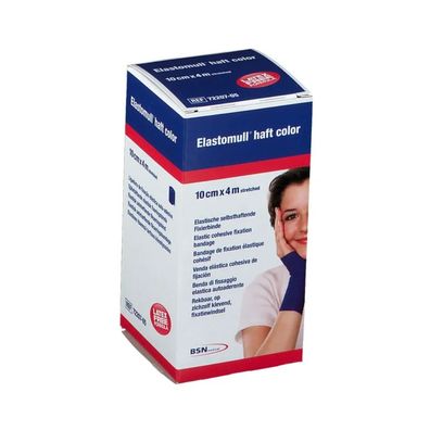 BSN Elastomull® haft color Fixierbinde 10 cm x 4 m | 1 Binde