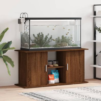 vidaXL Aquariumständer Braun Eichen-Optik 121x41x58 cm Holzwerkstoff