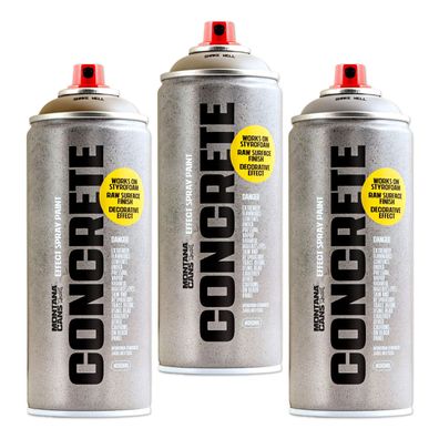 Montana Cans Concrete Effekt Lack 400ml (Farbauswahl)