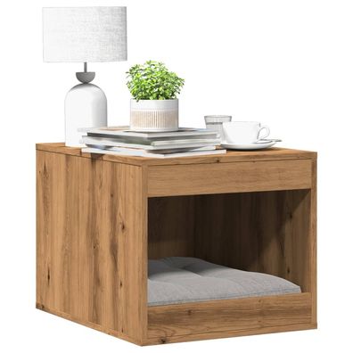 vidaXL Katzenklo Artisan-Eiche 47x59x42 cm Holzwerkstoff
