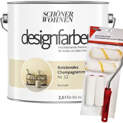 2,5L SW Belebendes Champagnercreme 12 + Rollerset