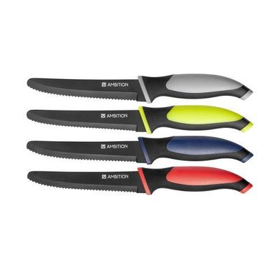 Obst und Gemüsemesser Base 11,5 cm Ambition MIX FARBEN