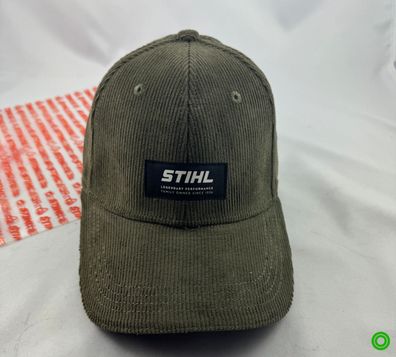 STIHL Base CAP, Baseballcap LOGO CORD grün 04216000114