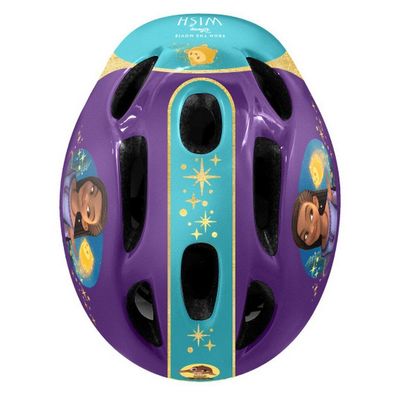 Disney Wish Fahrradhelm Adjustable Junior Lila/Türkis